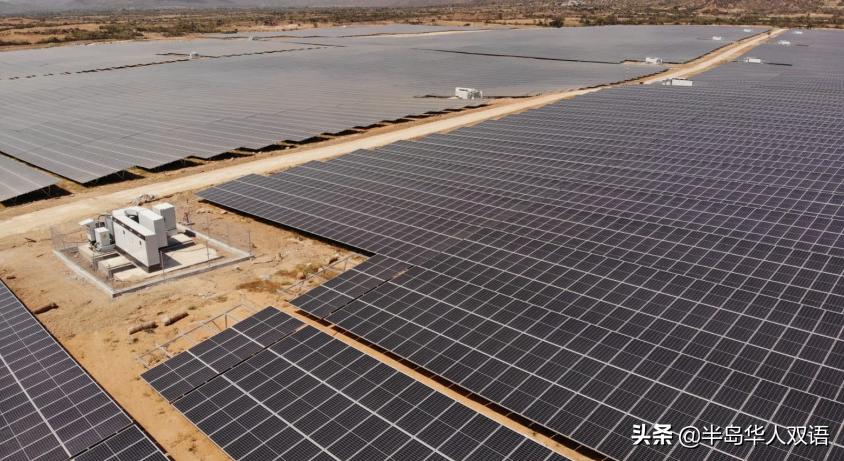 中东光伏发电中国企业中标,中国大型风电光伏项目