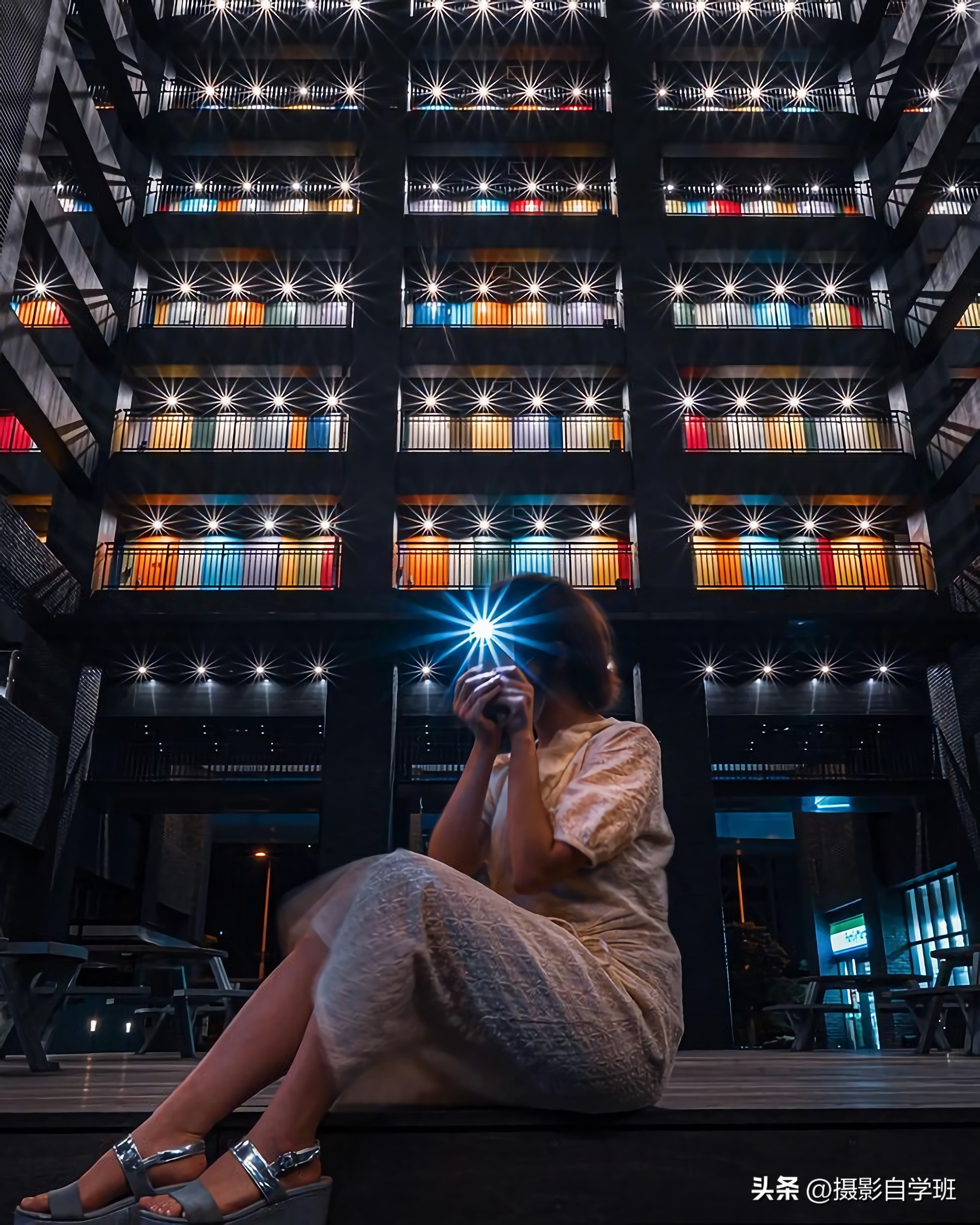 拍夜景照片这7个摄影技巧要记住,夜景人像如何用光