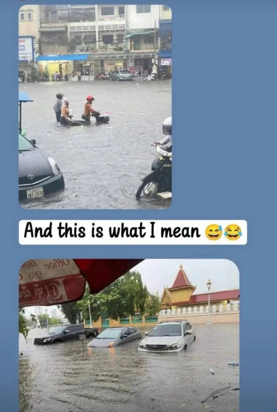 柬埔寨暴风雨最新消息,柬埔寨暴雨过后金边