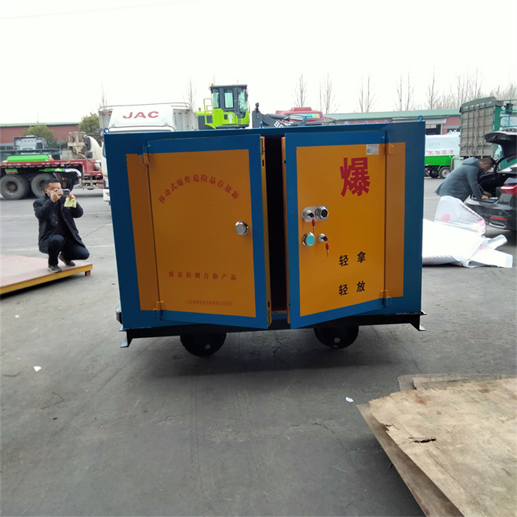 矿山井下爆破物品有轨运输车,井下专用爆炸物品矿车