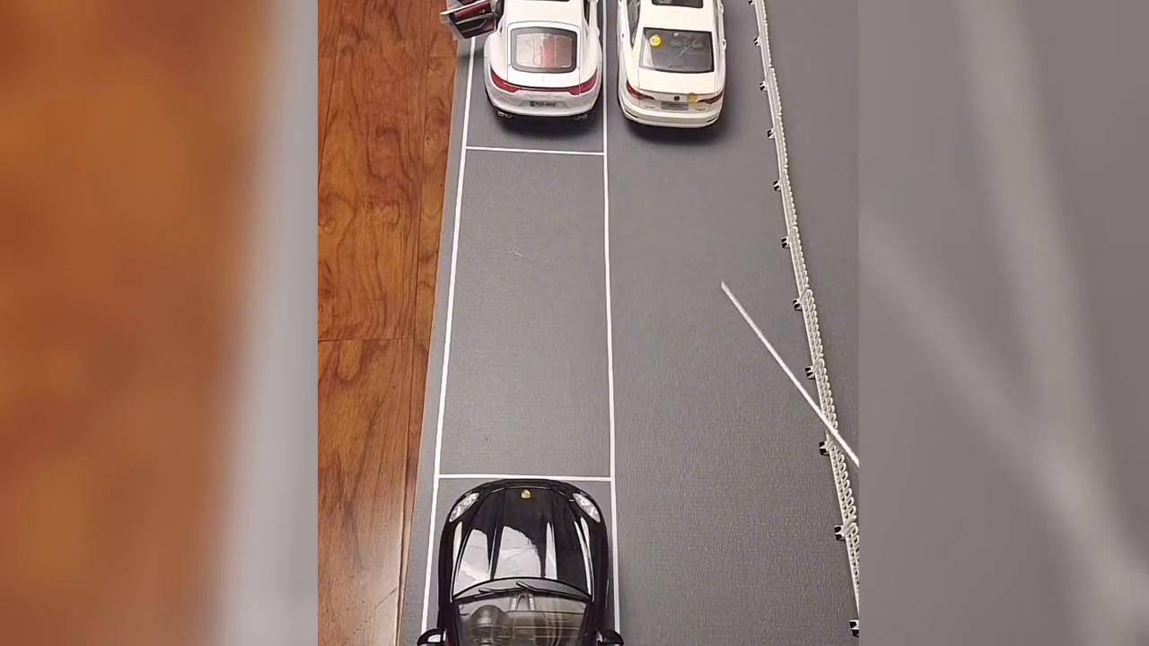 窄路汽车侧停车技巧,窄路侧方停车原理