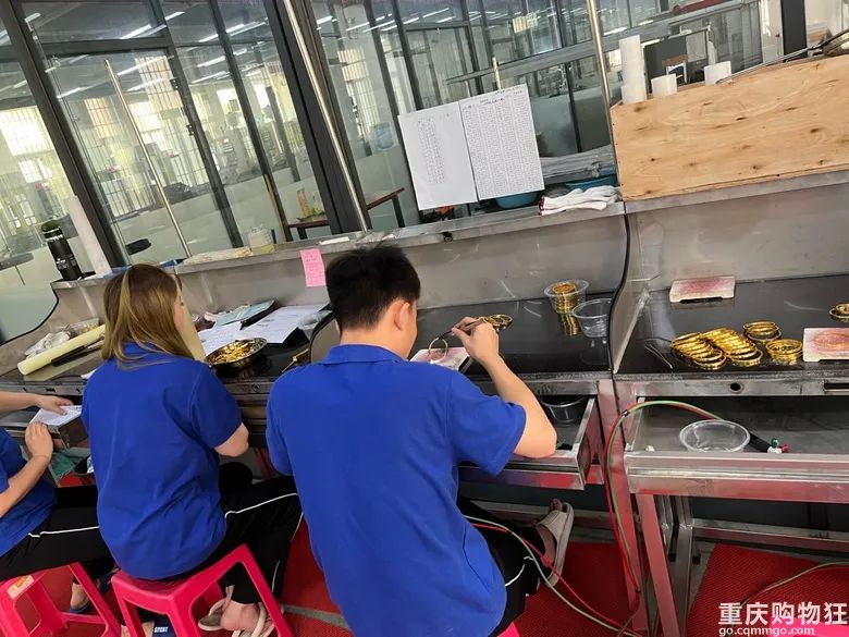 探秘黄金饰品智能产线,探秘黄金提炼