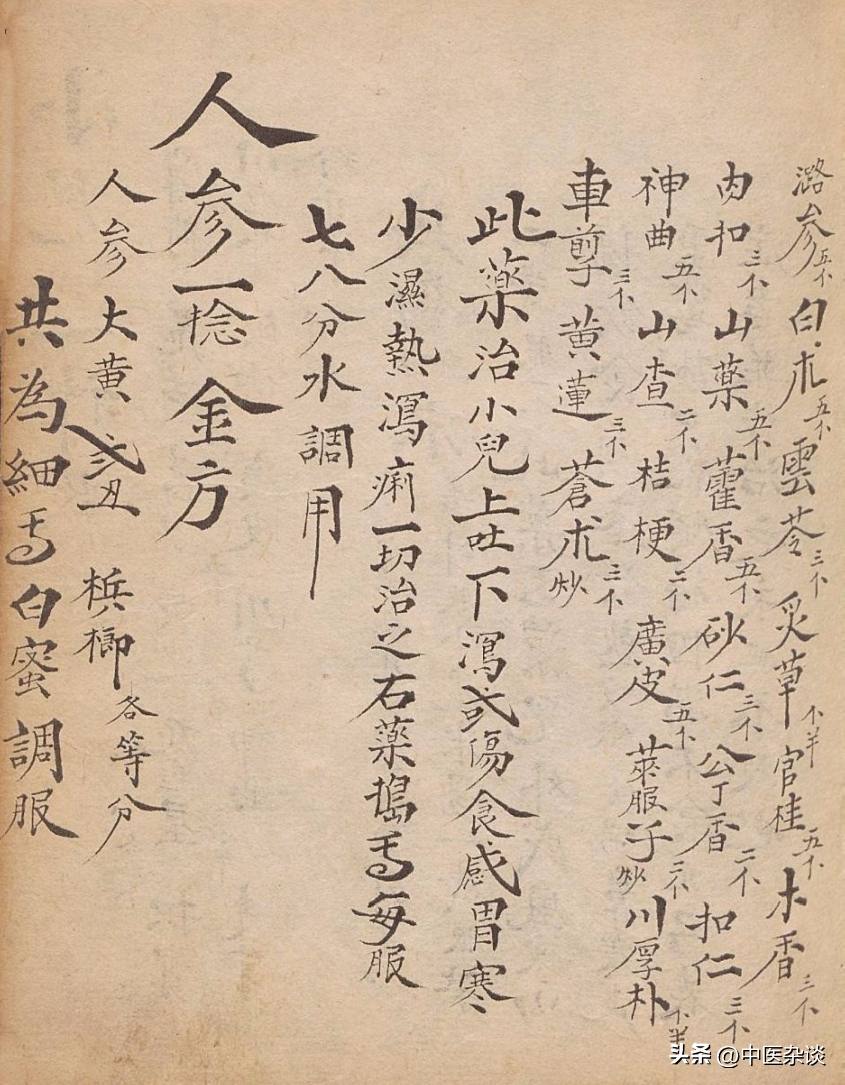 清代光绪年间手抄本中医古籍药书,清代中医秘传稿本