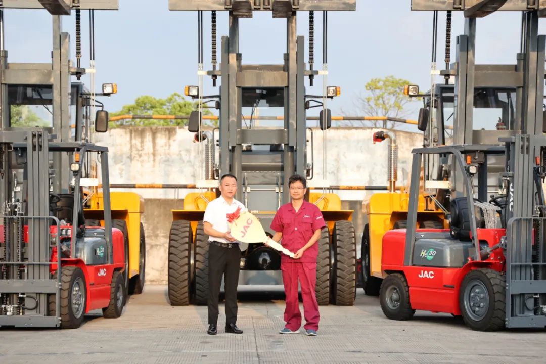互信深化合作大型能源企业批量复购江淮叉车