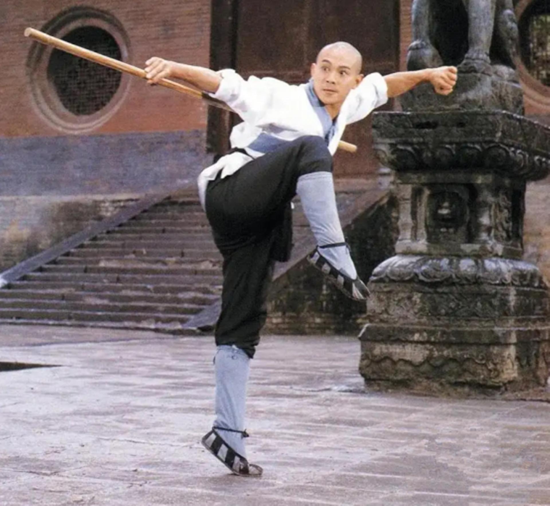 螳螂拳大师于海照片,螳螂拳于海李连杰