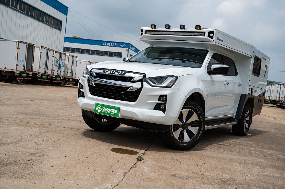 五十铃四驱轻卡房车最新,五十铃四驱柴油版单排硬顶房车