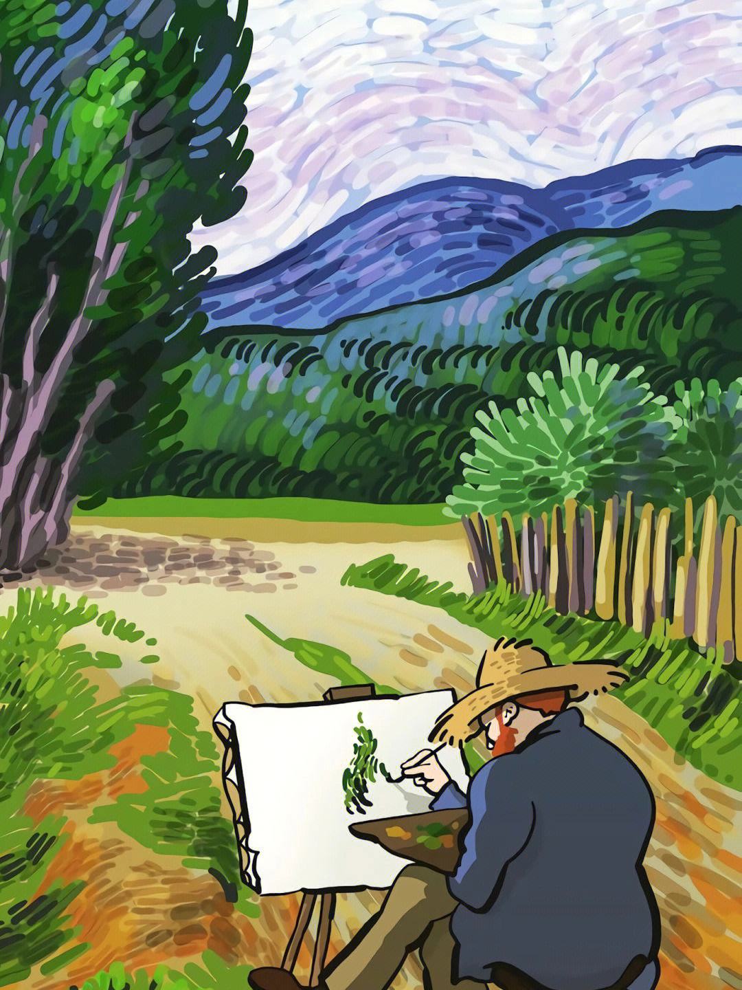 梵高的艺术特色,梵高的艺术作品介绍