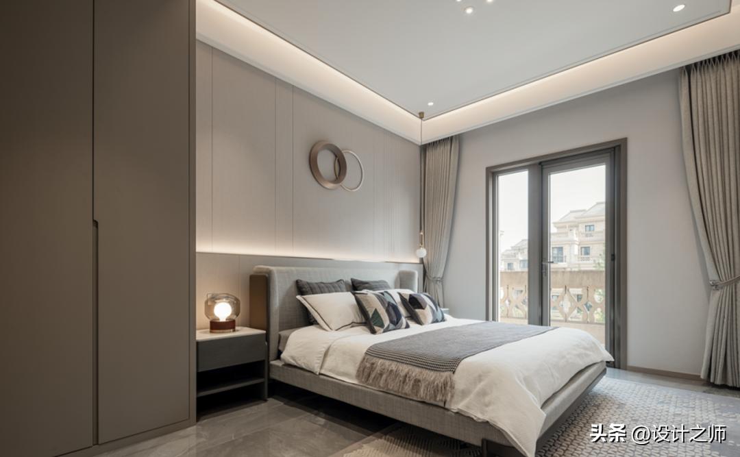 西安河与墅装修设计,西安现代城市别墅效果图