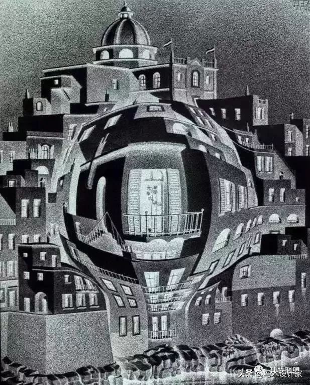 不可能的图形：插画家埃舍尔创造的那些脑洞大开的作品