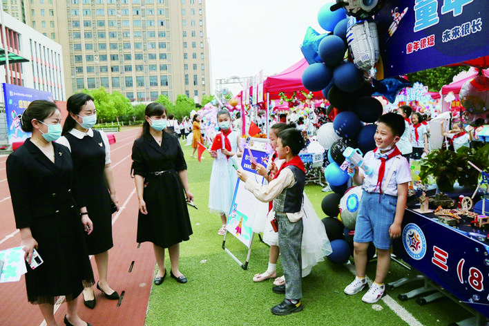 合肥市颐和佳苑小学：和美校园五育忙和正少年正向上