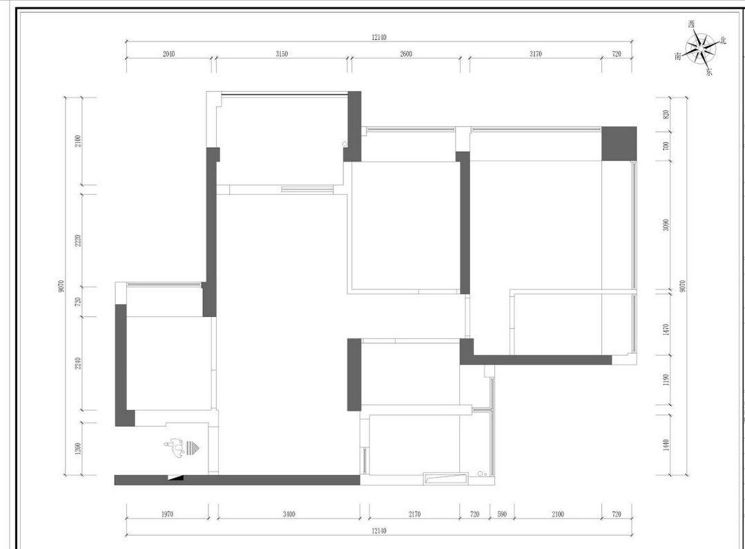 89m²现代风独有风情高贵《英伦玫瑰》