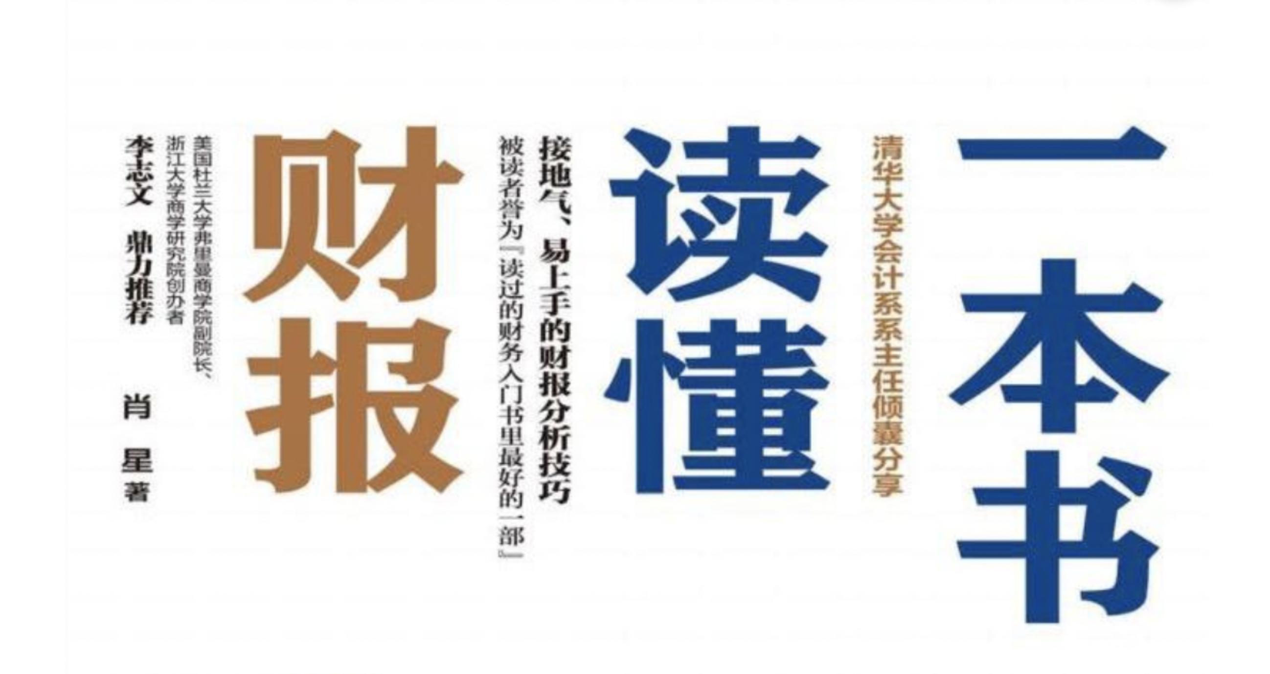 财报利润表分析,一本书读懂财报第三版