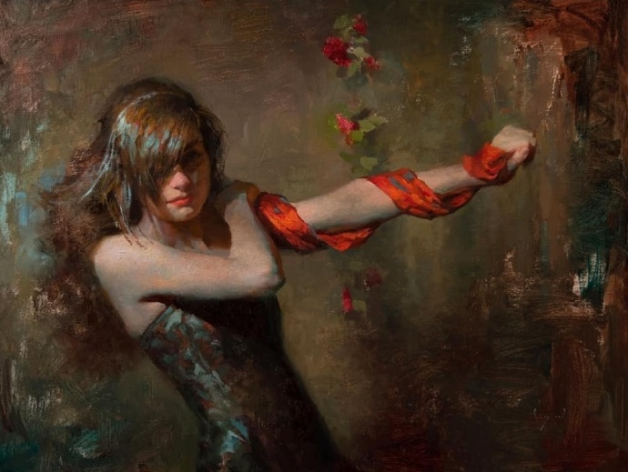 比利时超现实主义油画作品,欧美超现实魔幻主义油画