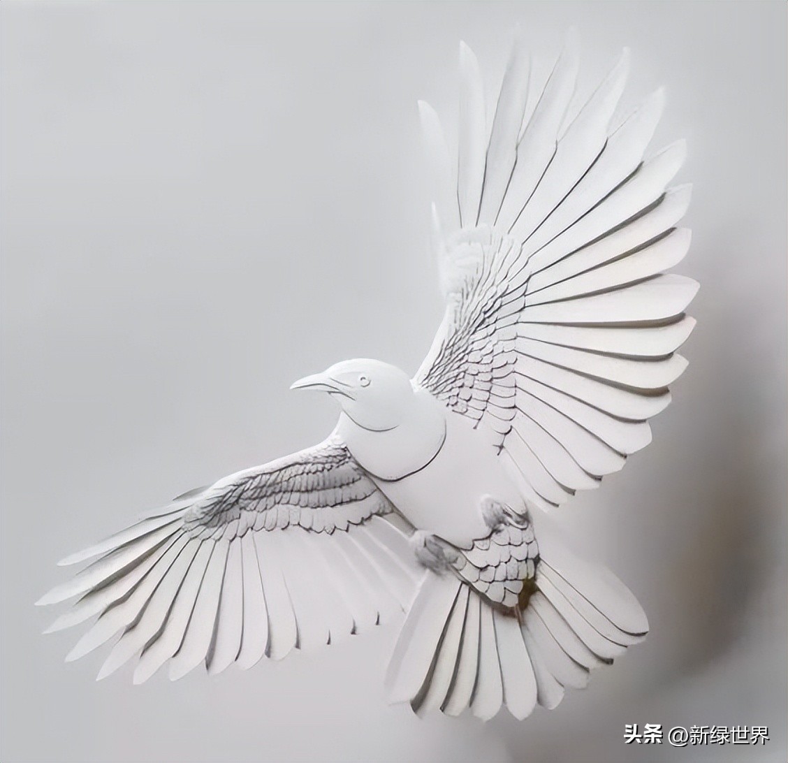 一组纸艺作品,令人惊艳的纸艺作品