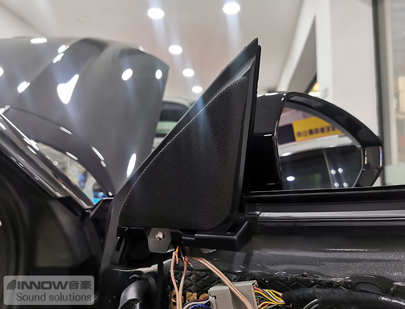 畅听高品质音乐上海音豪极氪001音响改装意大利TECcu6.2两分频