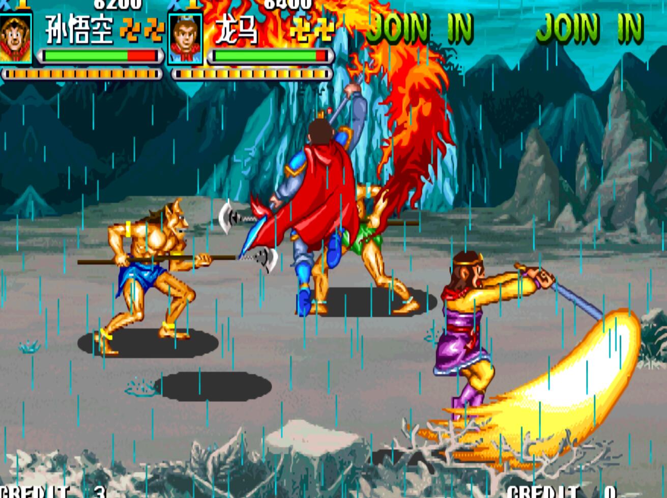 街机游戏十大必杀技巧,街机游戏那些雷同的造型和招式