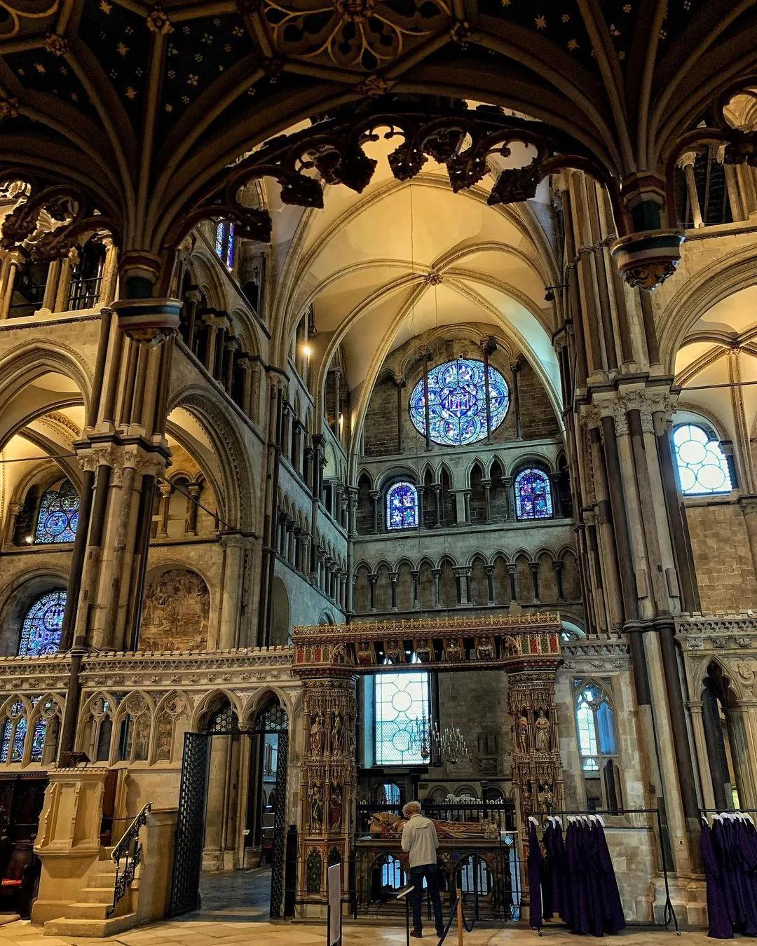 坎特伯雷大教堂风景,坎特伯雷大教堂