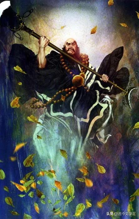 水浒传中花和尚鲁智深看扁了谁,水浒鲁智深花和尚得名原因