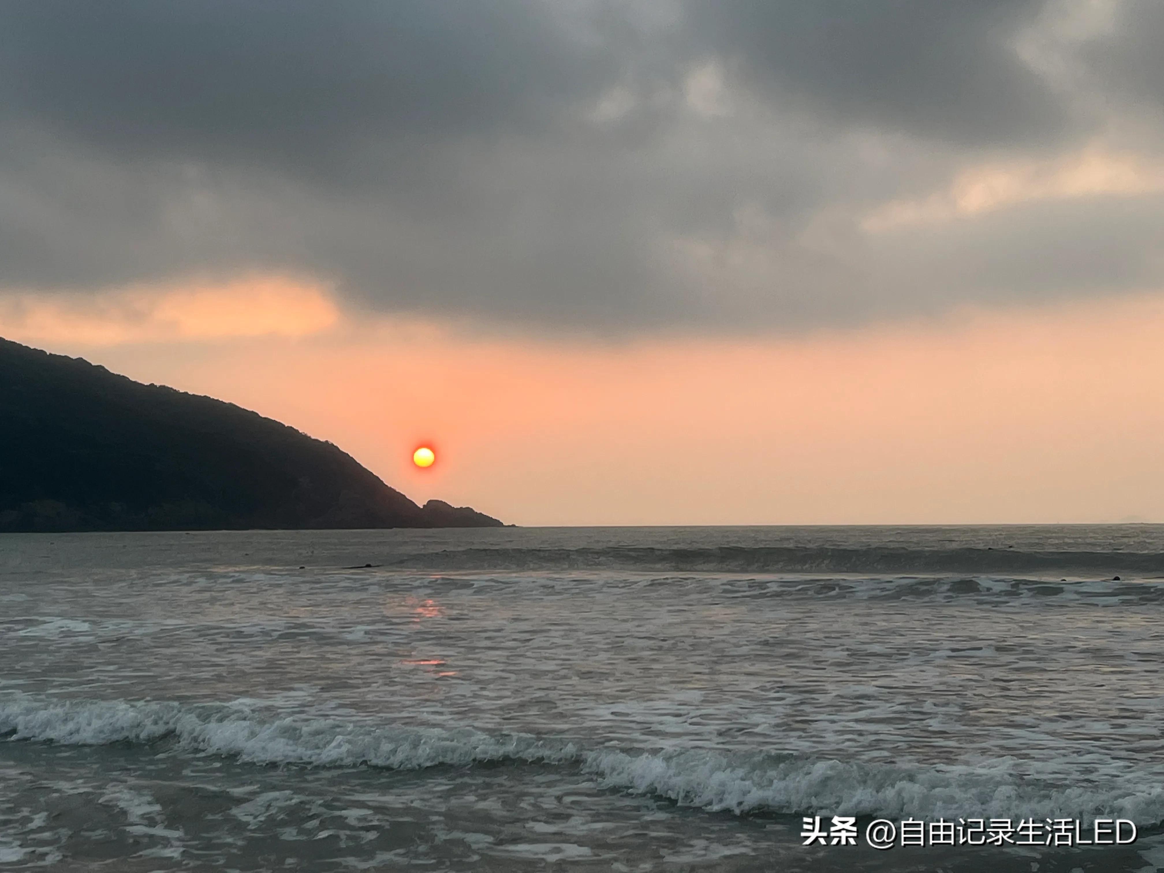 “十里金沙”之东沙：朱家尖看日出的绝佳之地