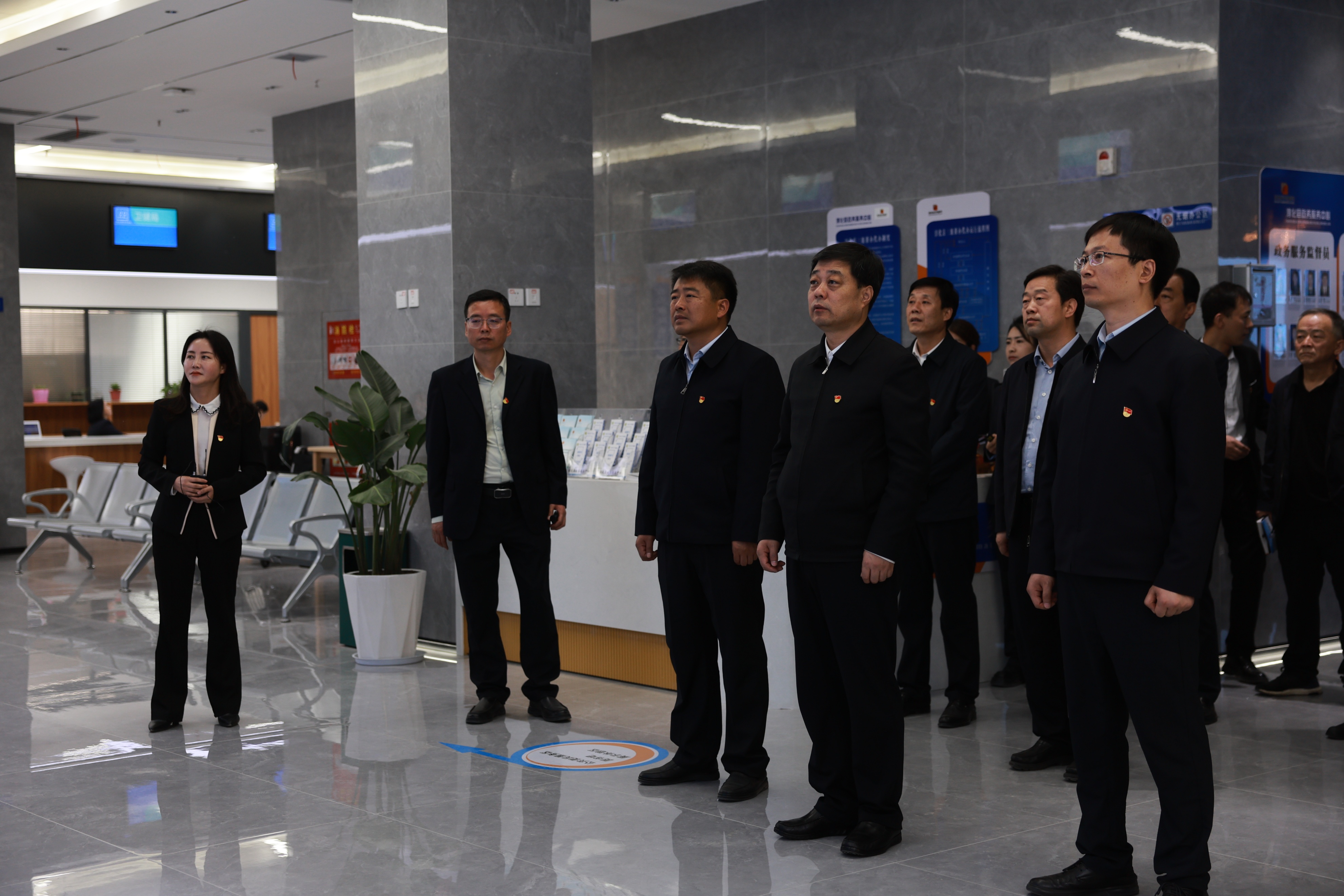 淳化机关党建观摩活动,行政审批服务局党建工作推进会