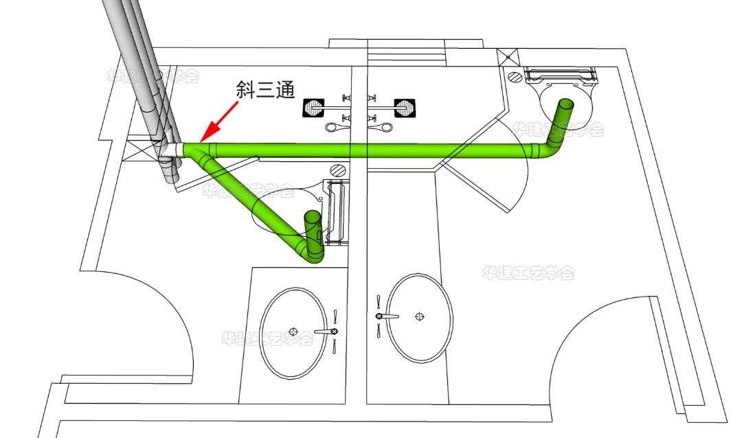 卫生间进水管预埋尺寸表,楼层卫生间排水管施工工艺
