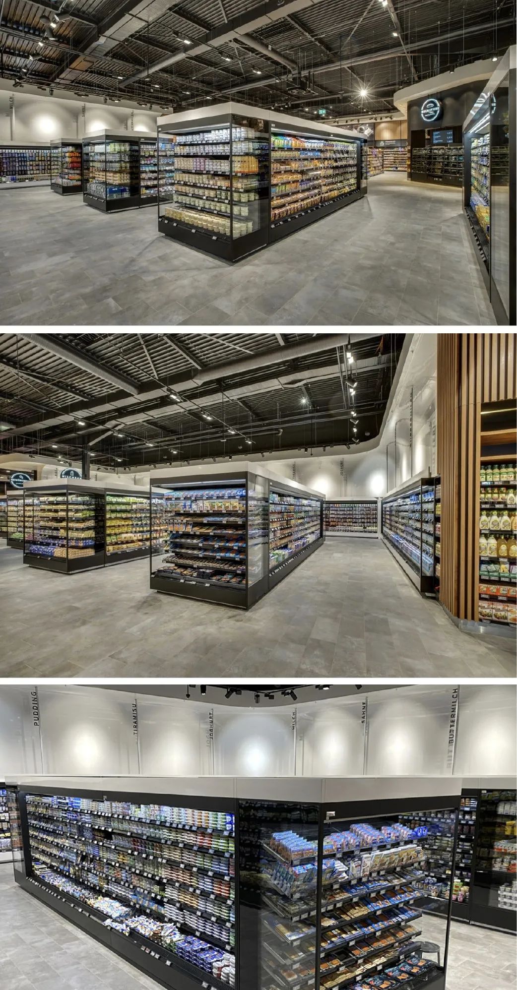 英国百年超市陈列欣赏,德国超市货架图解