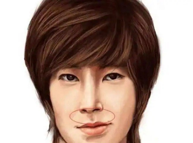 人中一条线的人有什么说法,人中有条线有子也难站啥意思