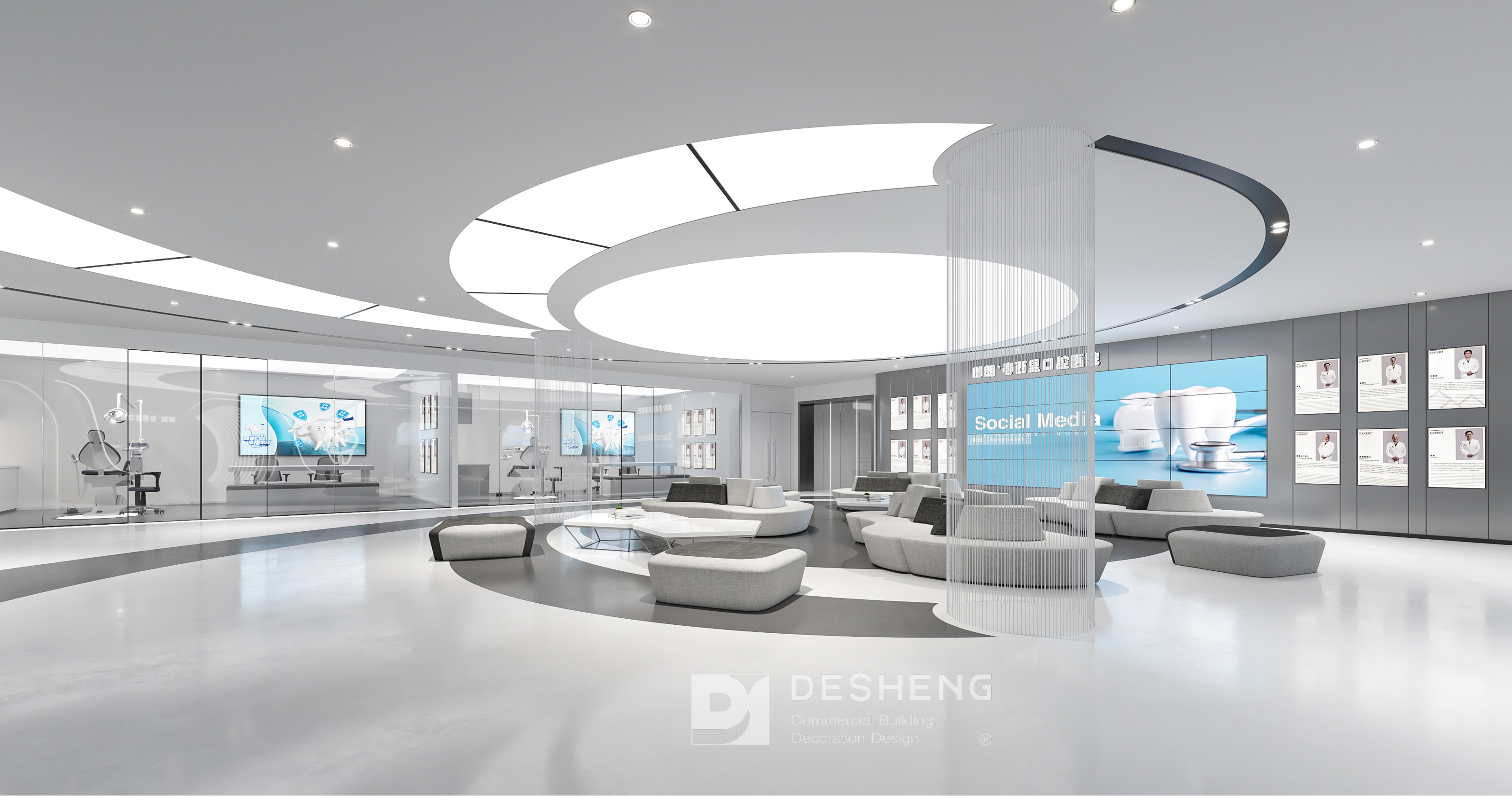 高端口腔诊所设计,最高端的口腔医院设计