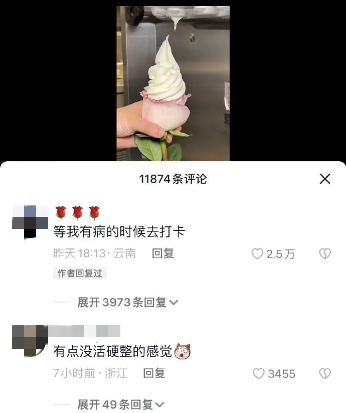 离谱到全网开骂的“玫瑰冰淇淋”事件：新型智商税，又来祸害人了