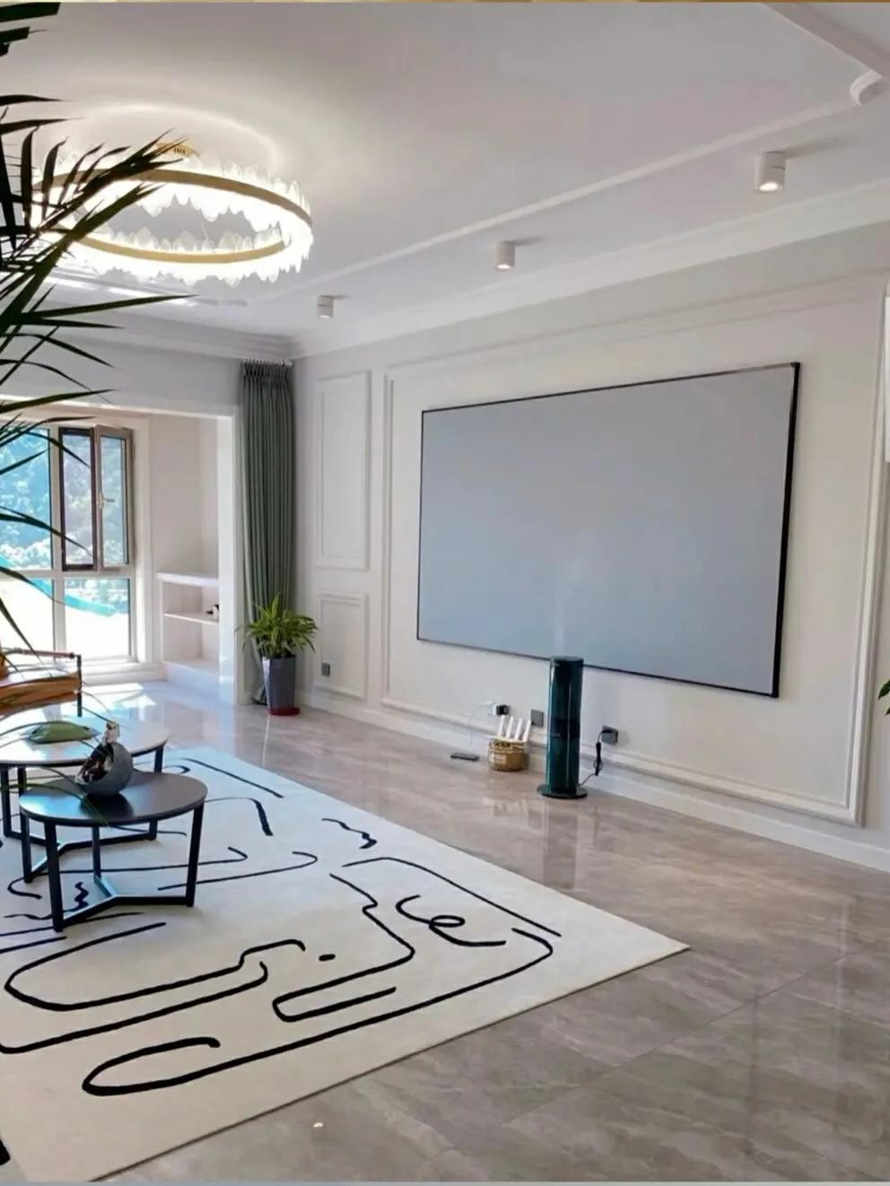 30款背景墙,极简风沙发背景墙