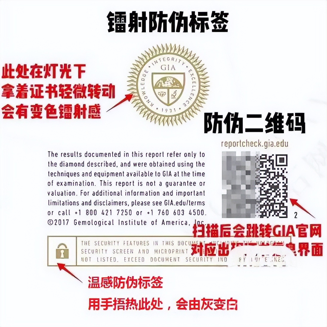 gia钻石证书怎么看,gia钻石证书教你鉴别钻石真假