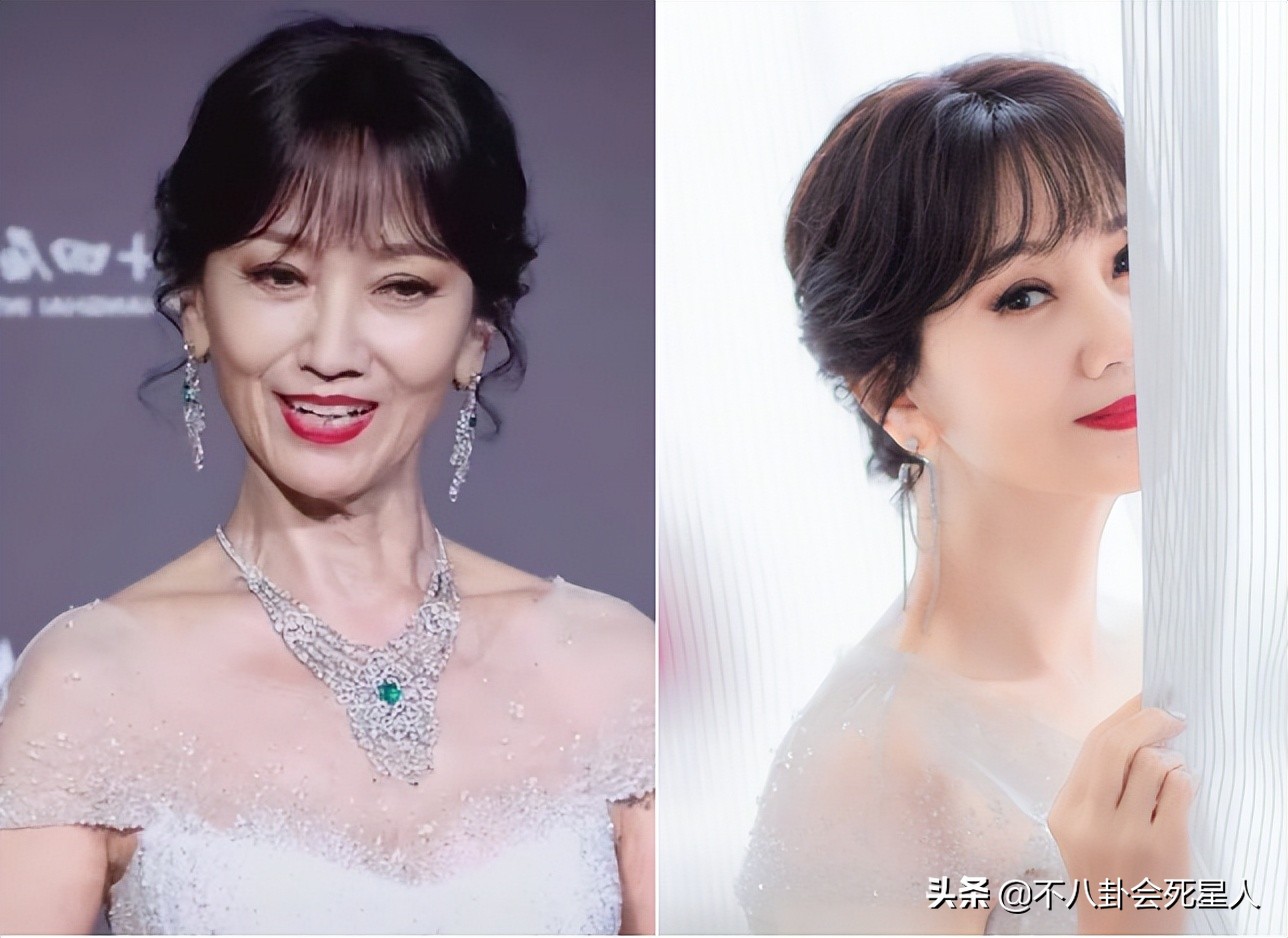 刘晓庆戴头套,刘晓庆戴假发吗