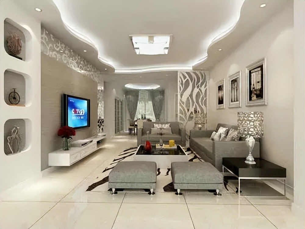 新房装修吊顶用什么材料,新房装修不做吊顶的效果图