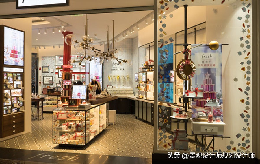 化妆品店小黑板设计,化妆品店设计案例分享