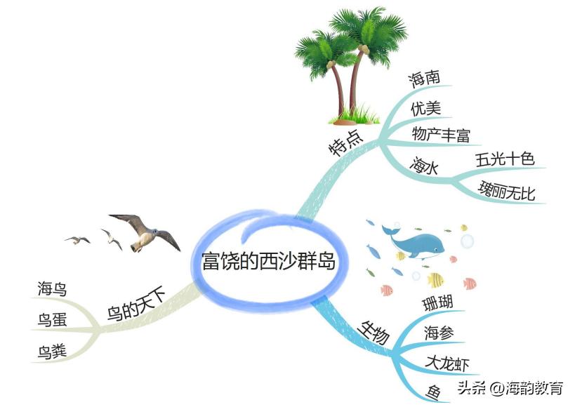 语文思维导图三年级上册青岛版,小学语文三年级上册精读课文展示