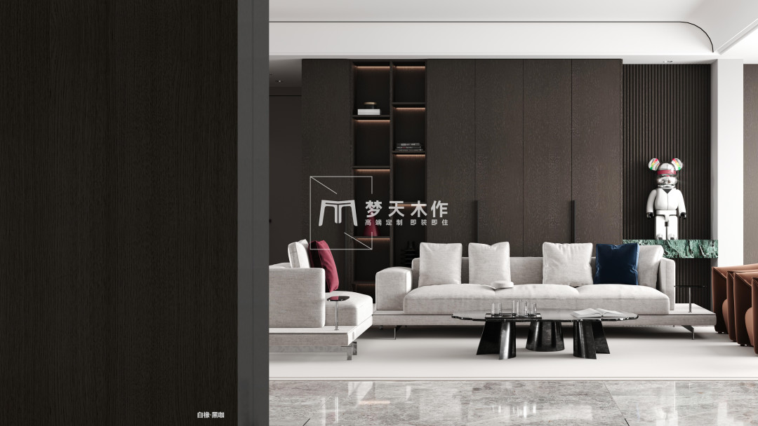 原木风白橡,科技木最佳色彩搭配