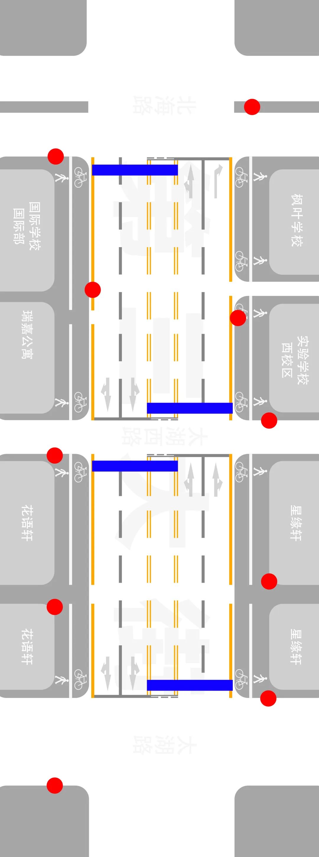 全市首条智能潮汐车道试运行,泰达潮汐车道