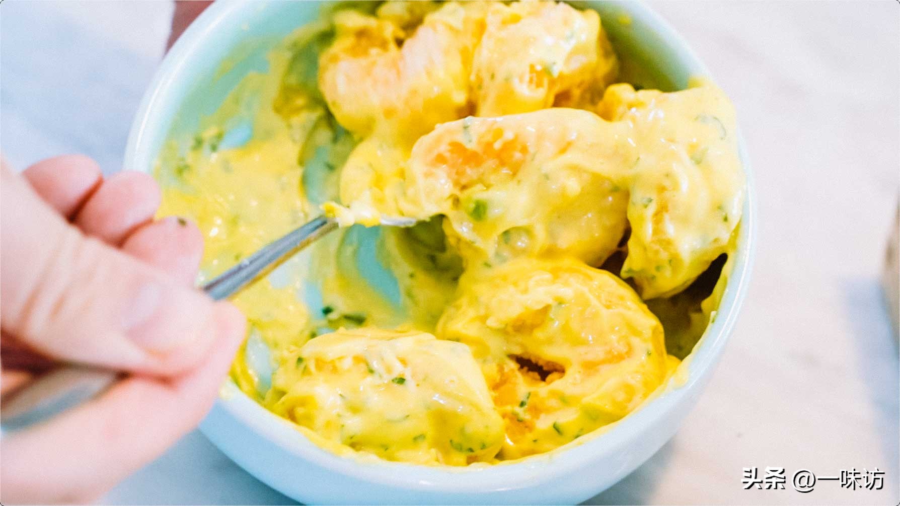 芥末虾球香辣虾球,沙拉芥末虾球正宗做法