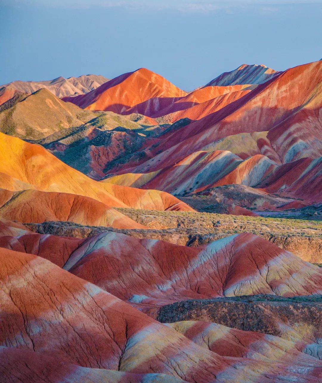 甘肃张掖有多少极致风光,甘肃张掖城市风光