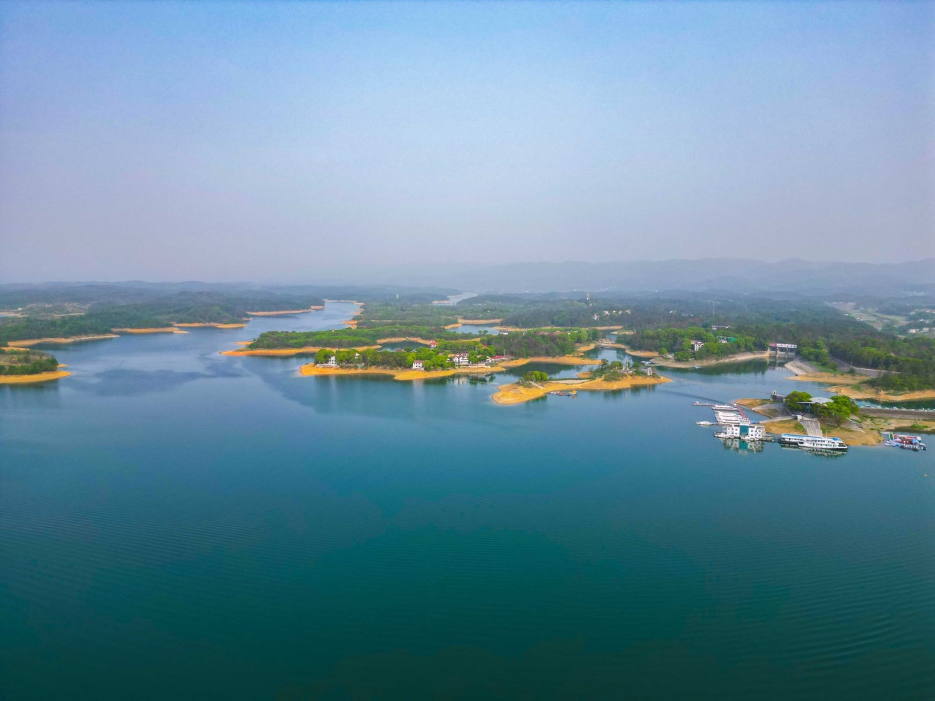 荆州洈水，五一自驾露营的好去处