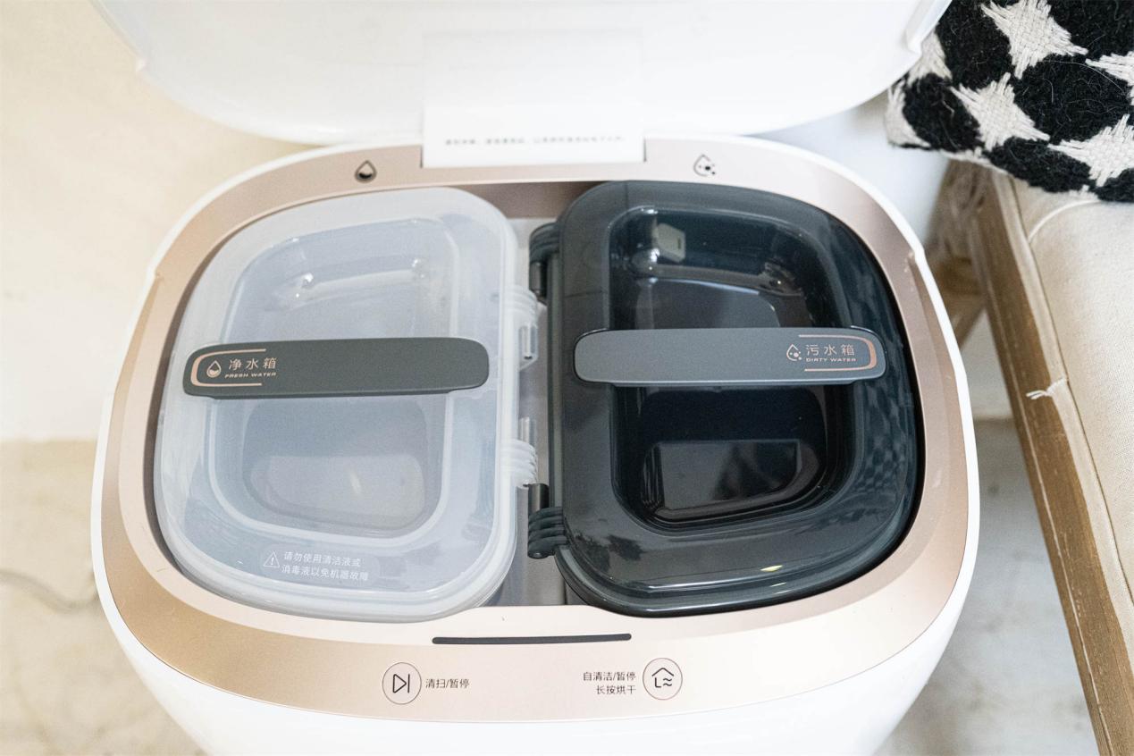 云米ai洗烘一体机清洗站拆解,云米洗烘一体扫地机