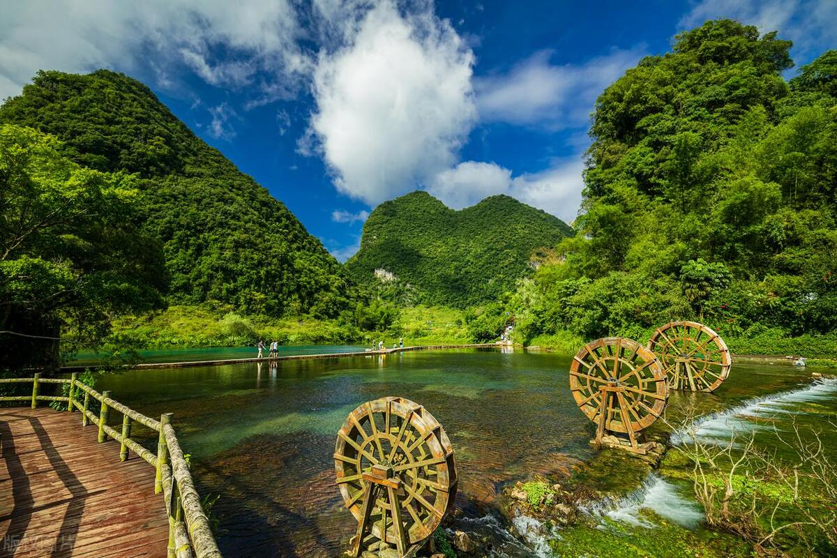 广西农村山水田园美景,广西7处山水田园风光