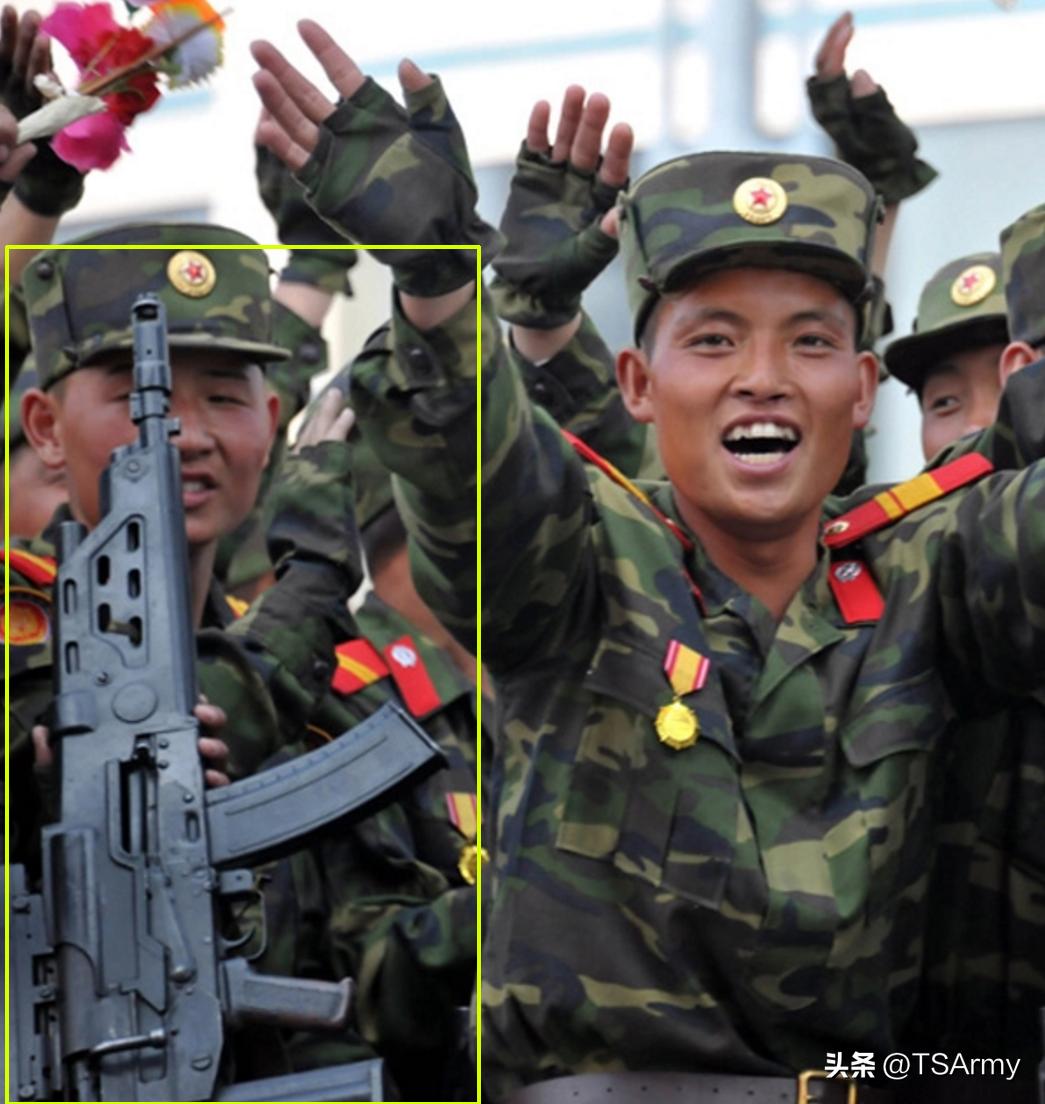 抗美援朝56式半自动步枪,朝鲜ak系列