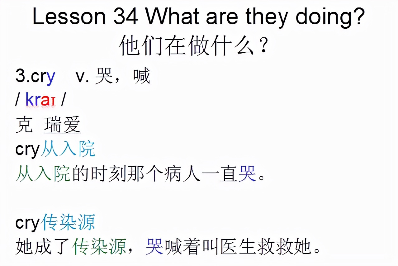 新概念英语第一册课件lesson3,新概念英语1第16课areyou