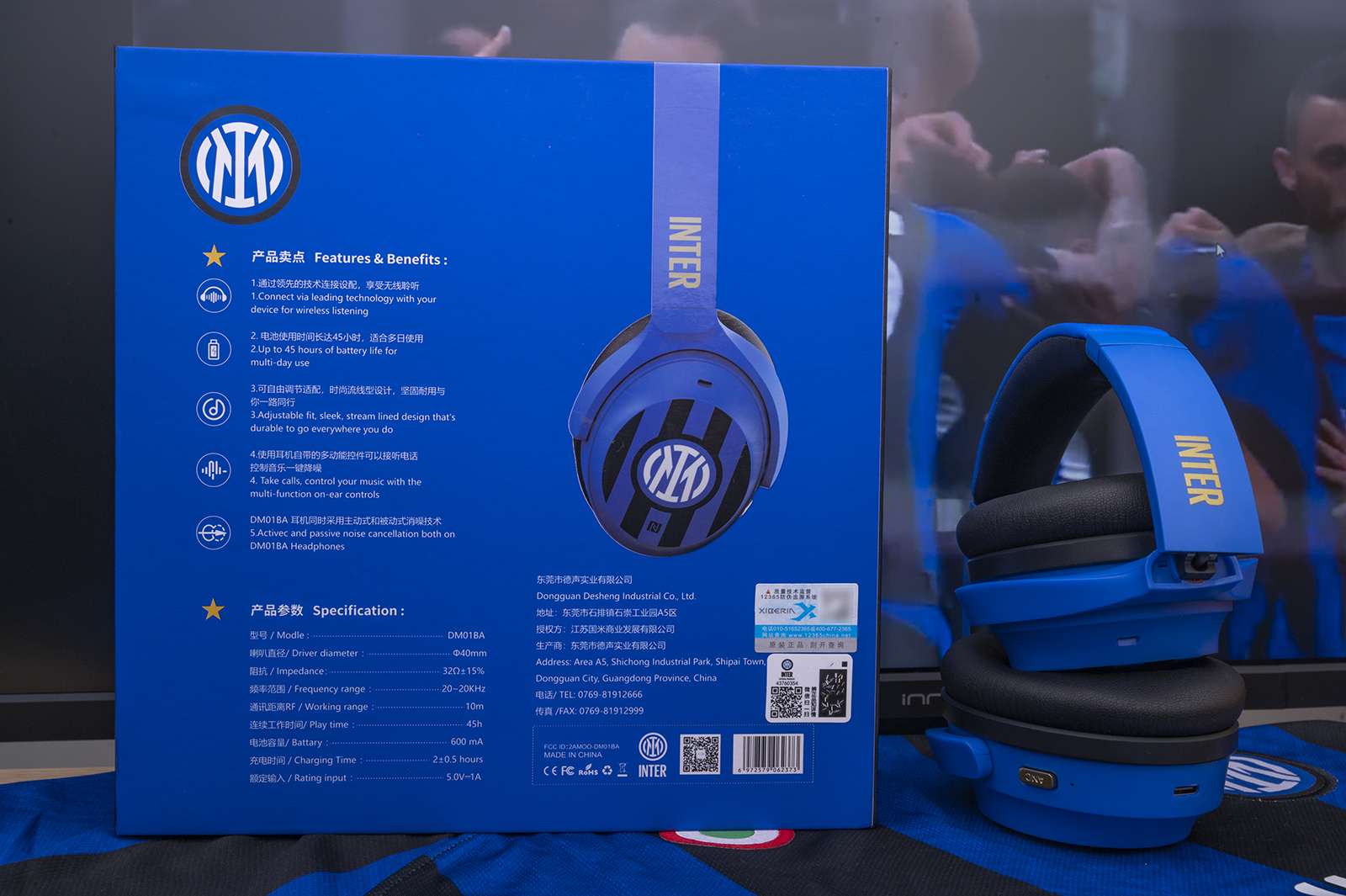 与国际米兰同行，入手西伯利亚羽DM01BA国际米兰定制款