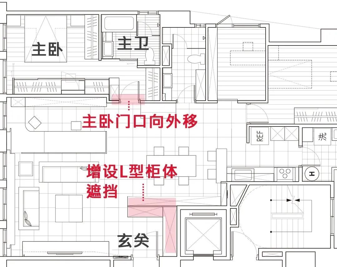 入户门正对着卫生间解决方法,入户正对卫生间化解方案