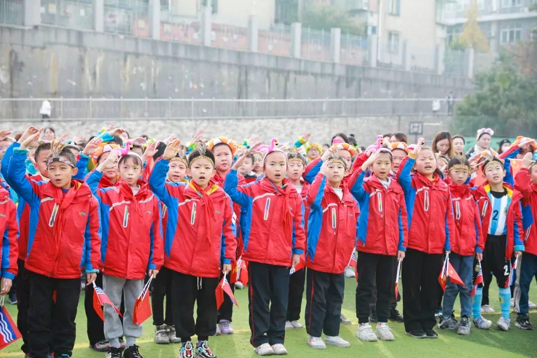 西航港小学文化体育艺术节,西航港小学运动会
