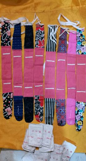 过时的姨妈巾,40后农村老物件