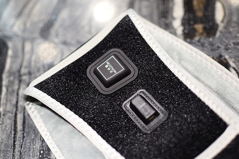 酷轻松石墨烯加热气囊牵引护腰带,石墨烯智能热敷护腰带