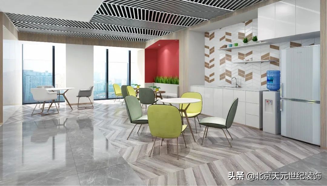 秦淮专业办公空间装饰设计案例,五华区写字楼装修设计案例